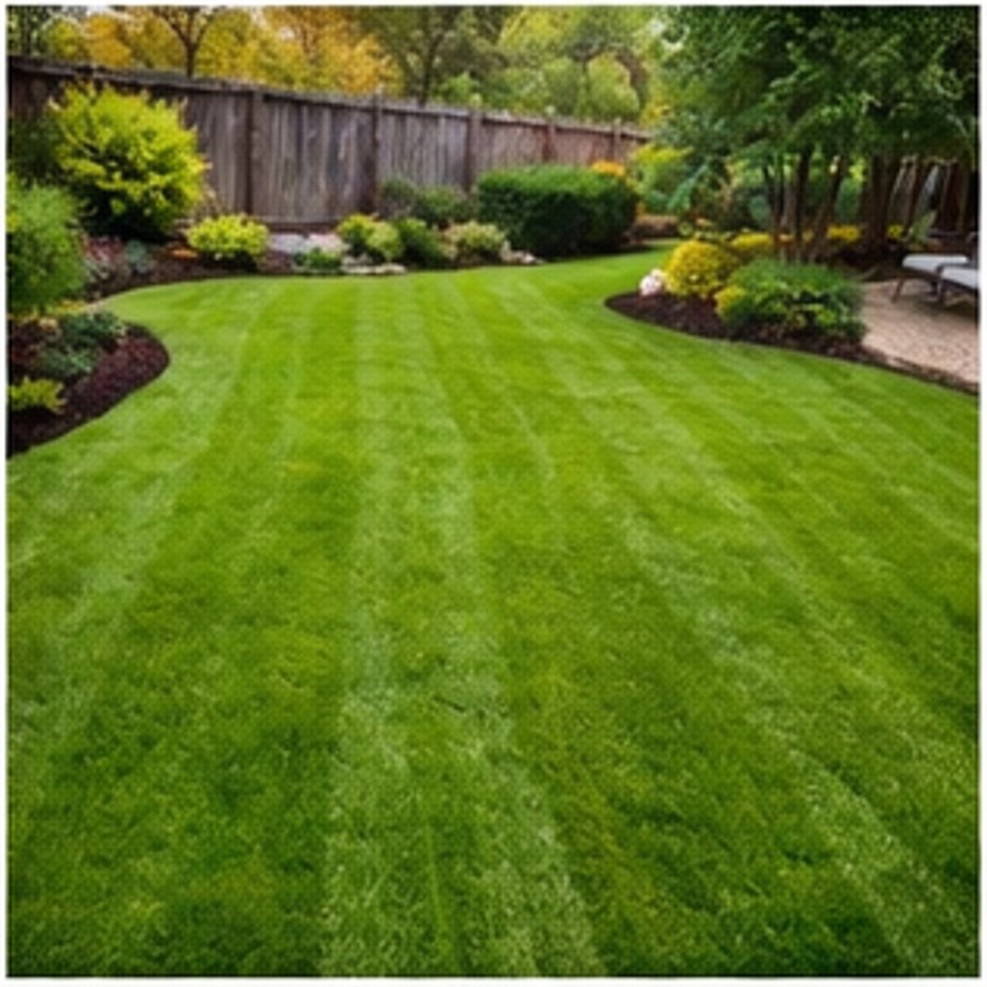 Lawn bed detail